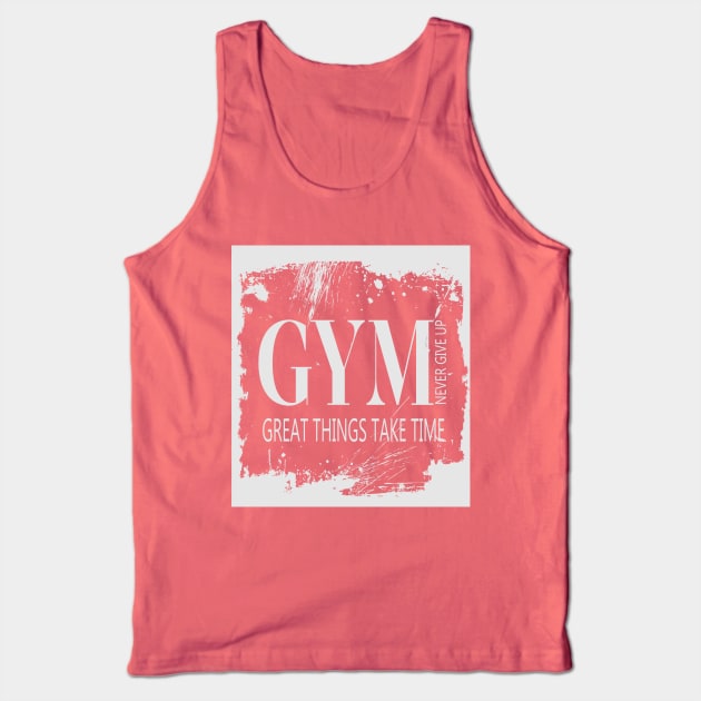 gym bodybuilding motivation Tank Top by zakchman